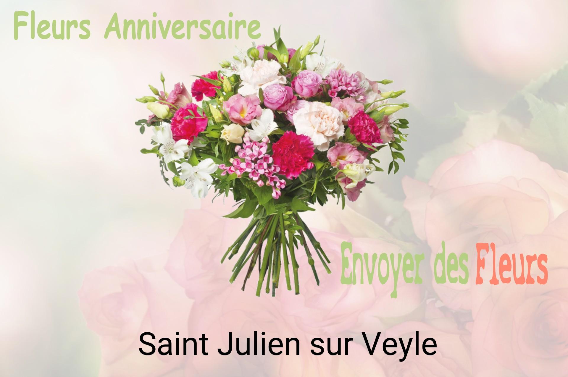 Bouquet de fleurs d’anniversaire livré à Saint-Julien-sur-Veyle